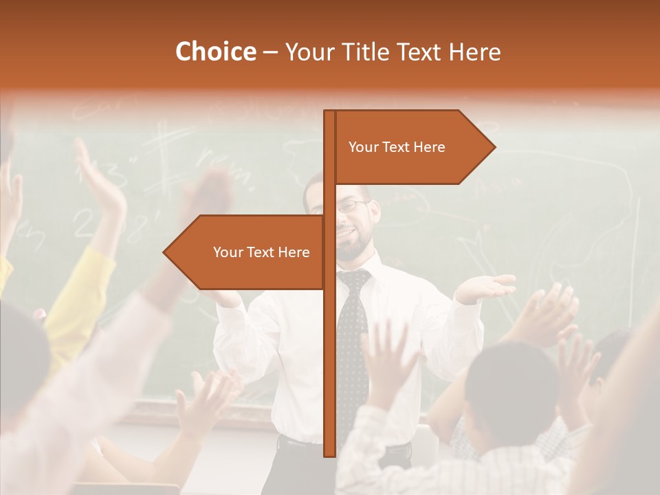 White Young White Background PowerPoint Template