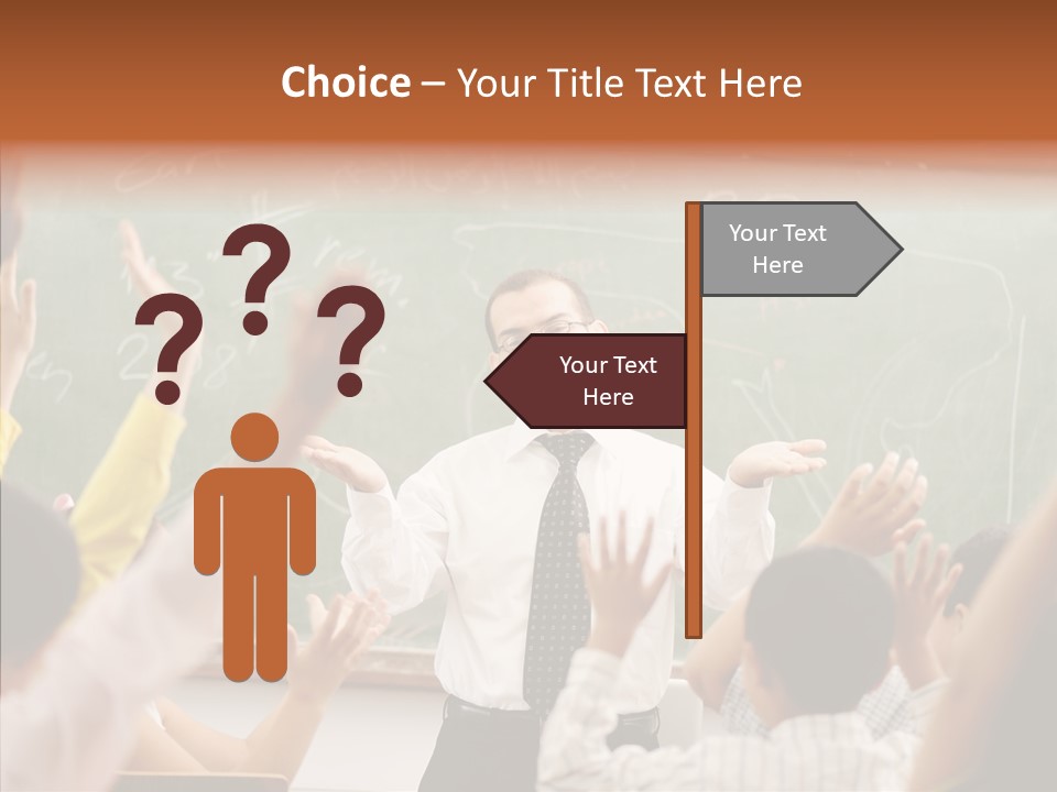 White Young White Background PowerPoint Template