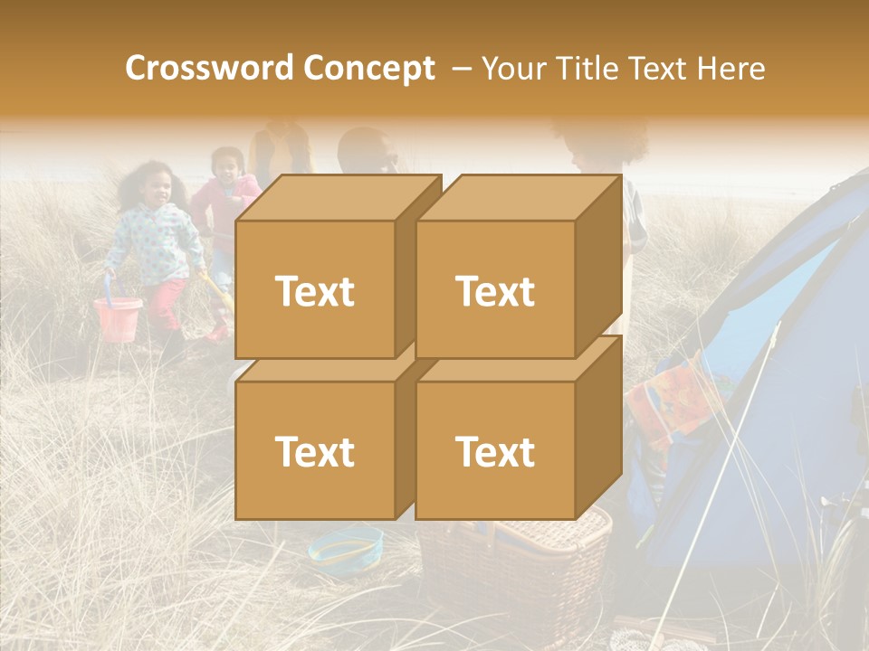 Human Help Two PowerPoint Template