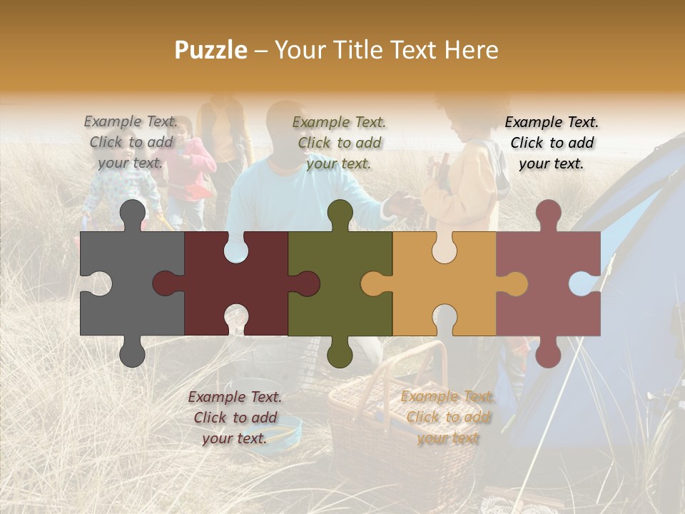 Human Help Two PowerPoint Template