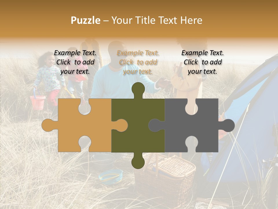 Human Help Two PowerPoint Template