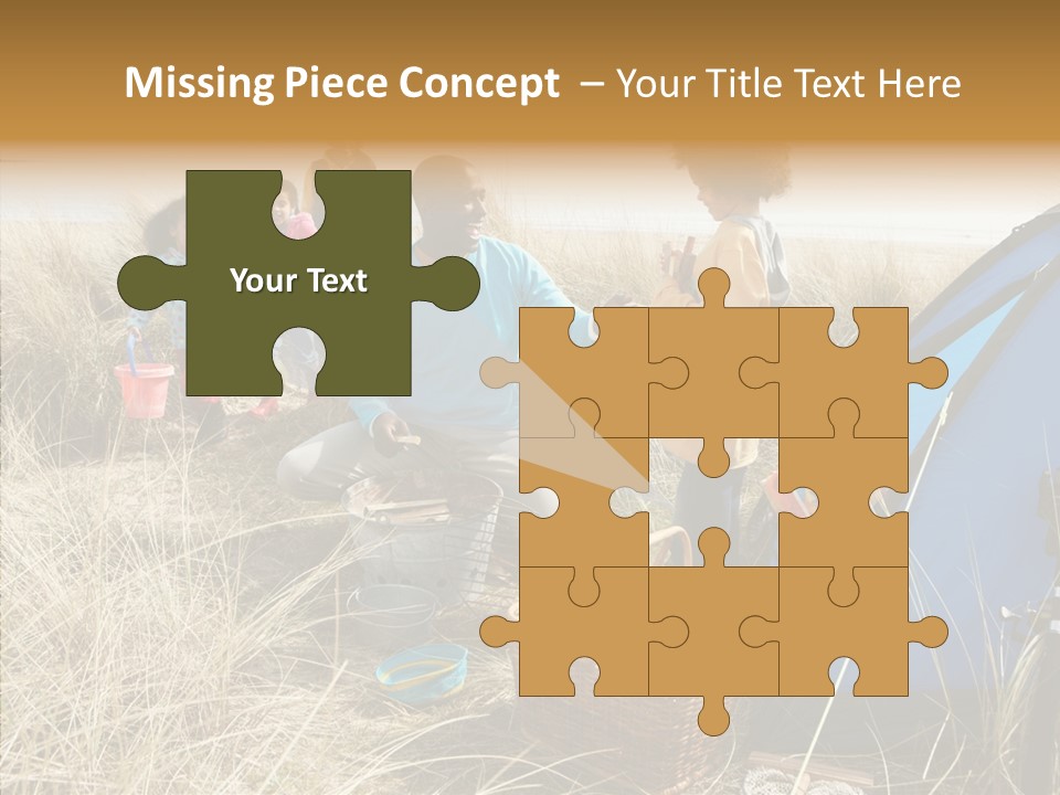 Human Help Two PowerPoint Template