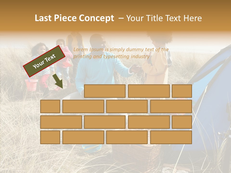 Human Help Two PowerPoint Template