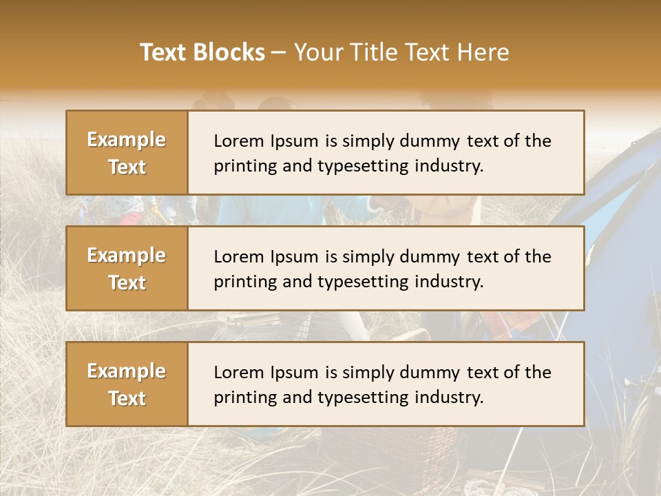 Human Help Two PowerPoint Template