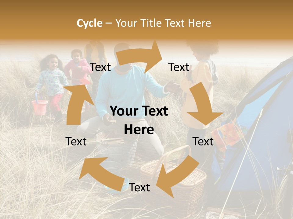 Human Help Two PowerPoint Template