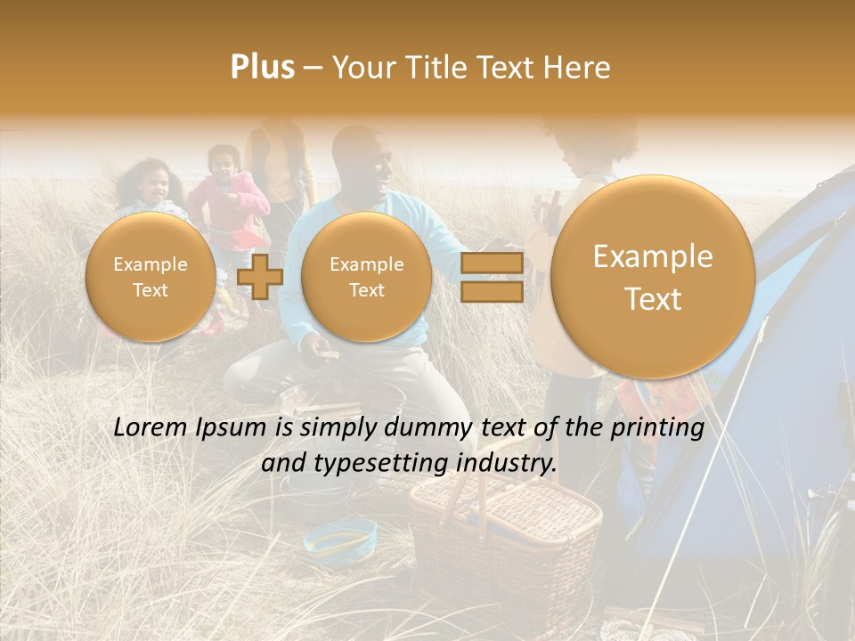 Human Help Two PowerPoint Template