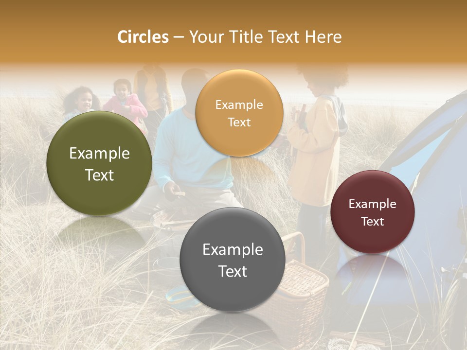 Human Help Two PowerPoint Template
