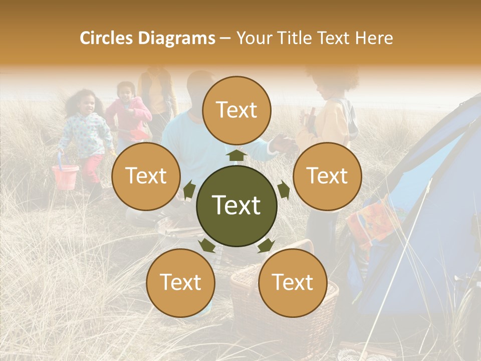 Human Help Two PowerPoint Template