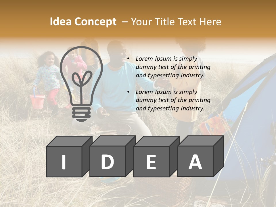 Human Help Two PowerPoint Template