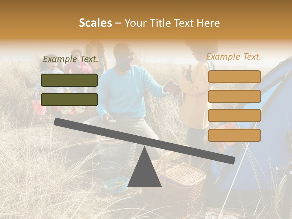 Human Help Two PowerPoint Template