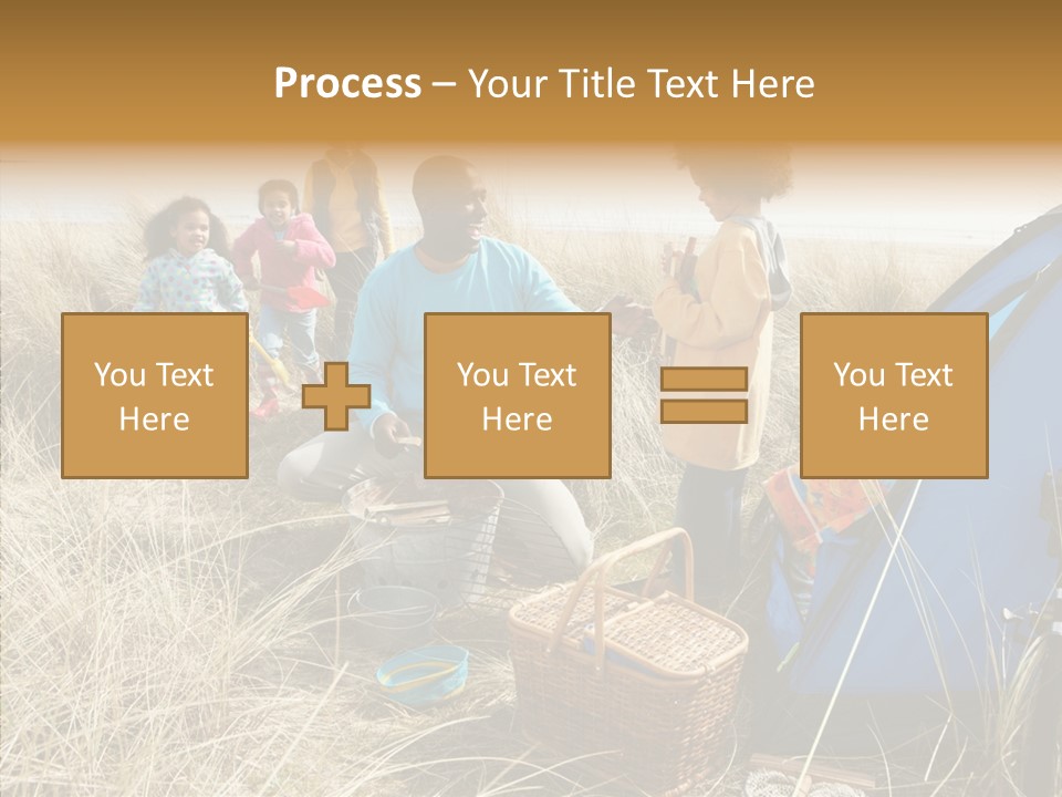 Human Help Two PowerPoint Template