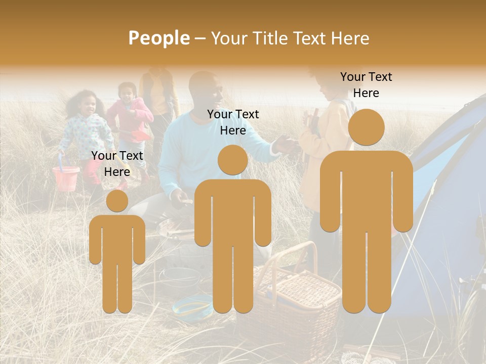 Human Help Two PowerPoint Template