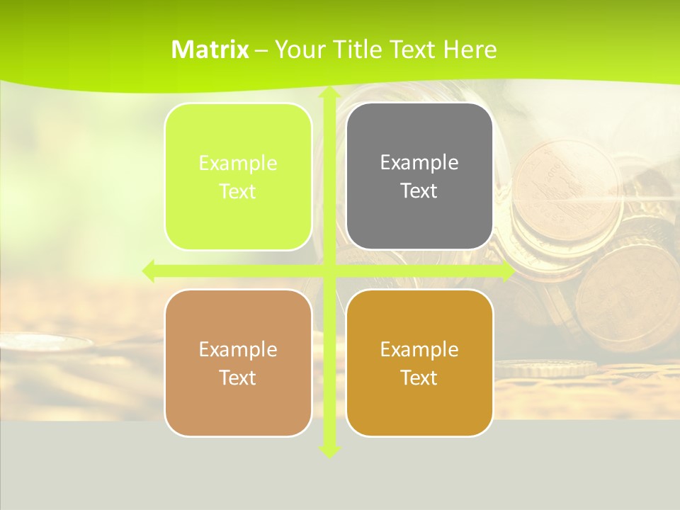 Grandmother Senior Close Up PowerPoint Template