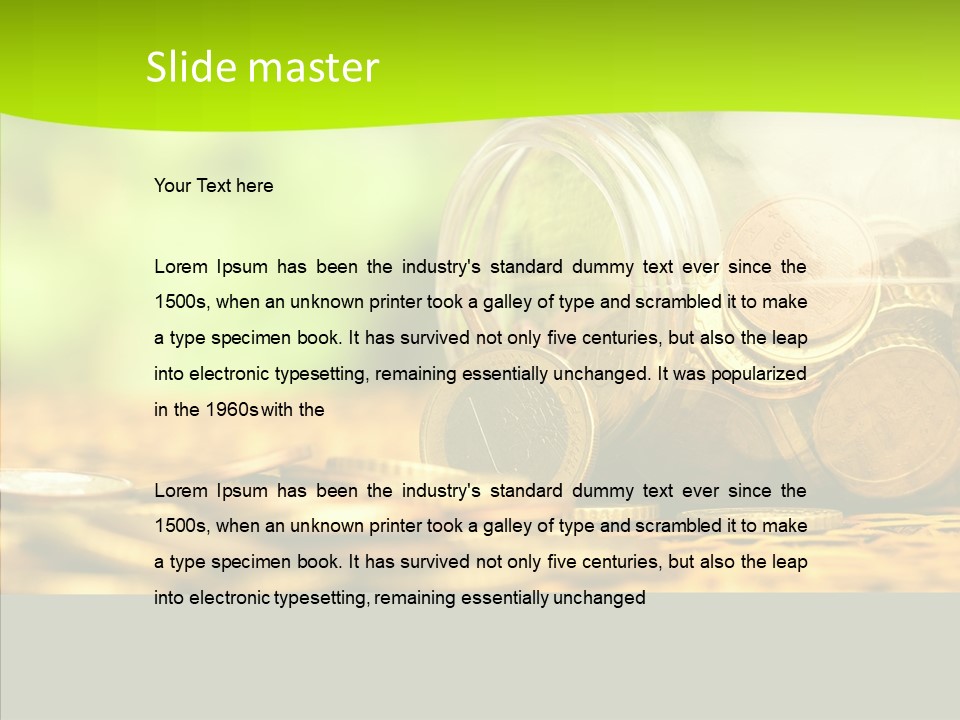 Grandmother Senior Close Up PowerPoint Template