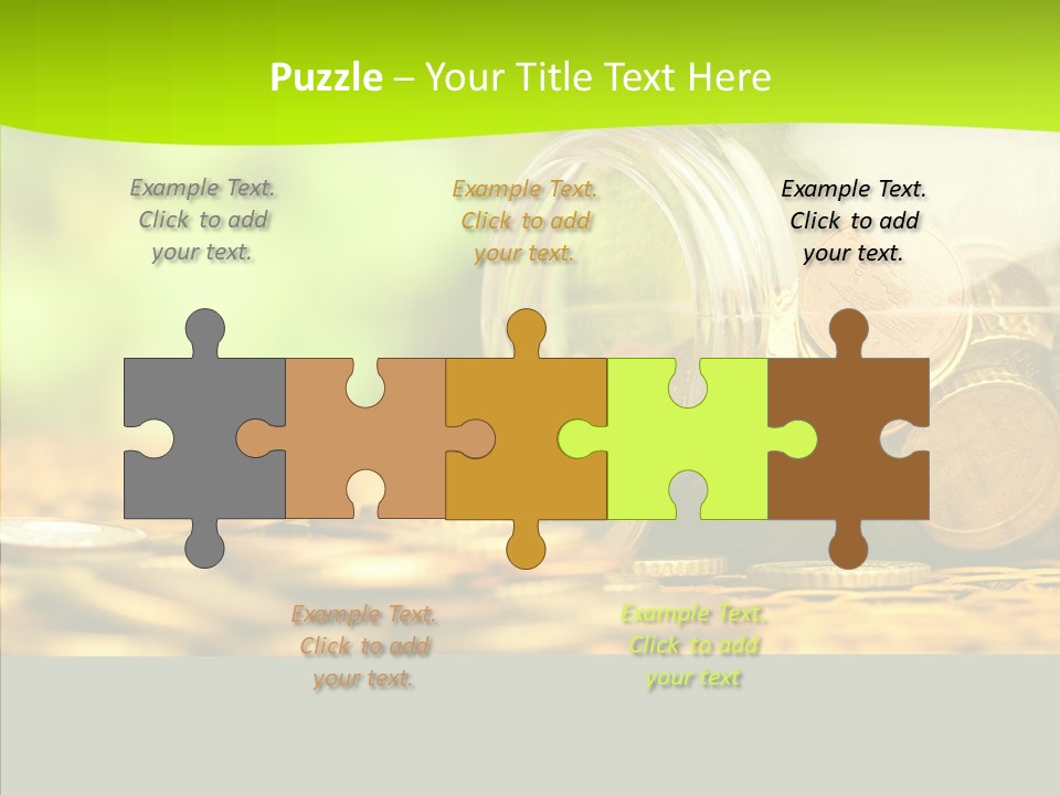 Grandmother Senior Close Up PowerPoint Template