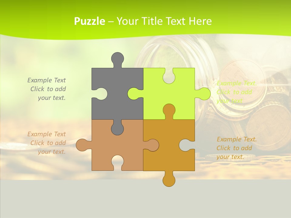 Grandmother Senior Close Up PowerPoint Template