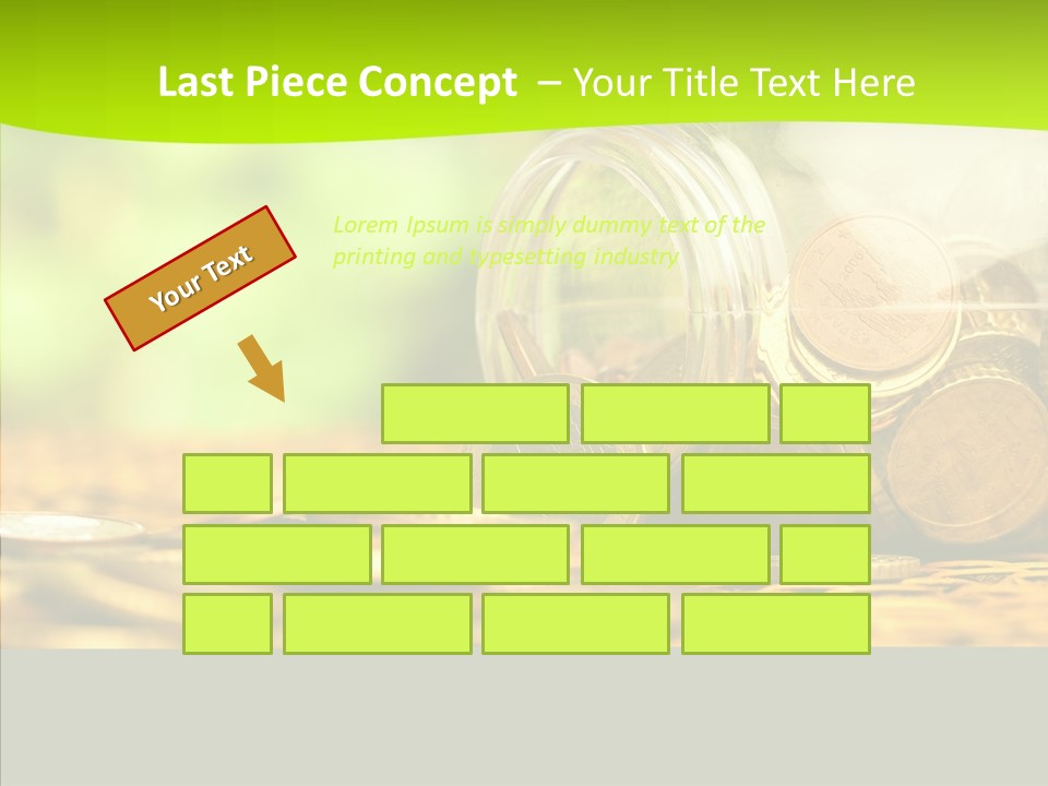 Grandmother Senior Close Up PowerPoint Template