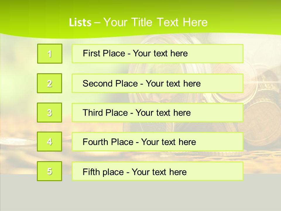 Grandmother Senior Close Up PowerPoint Template