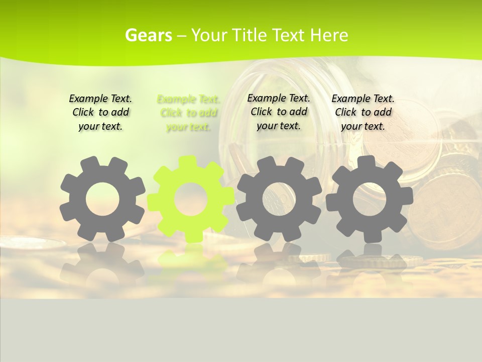 Grandmother Senior Close Up PowerPoint Template