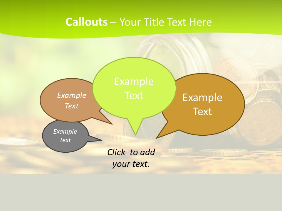 Grandmother Senior Close Up PowerPoint Template