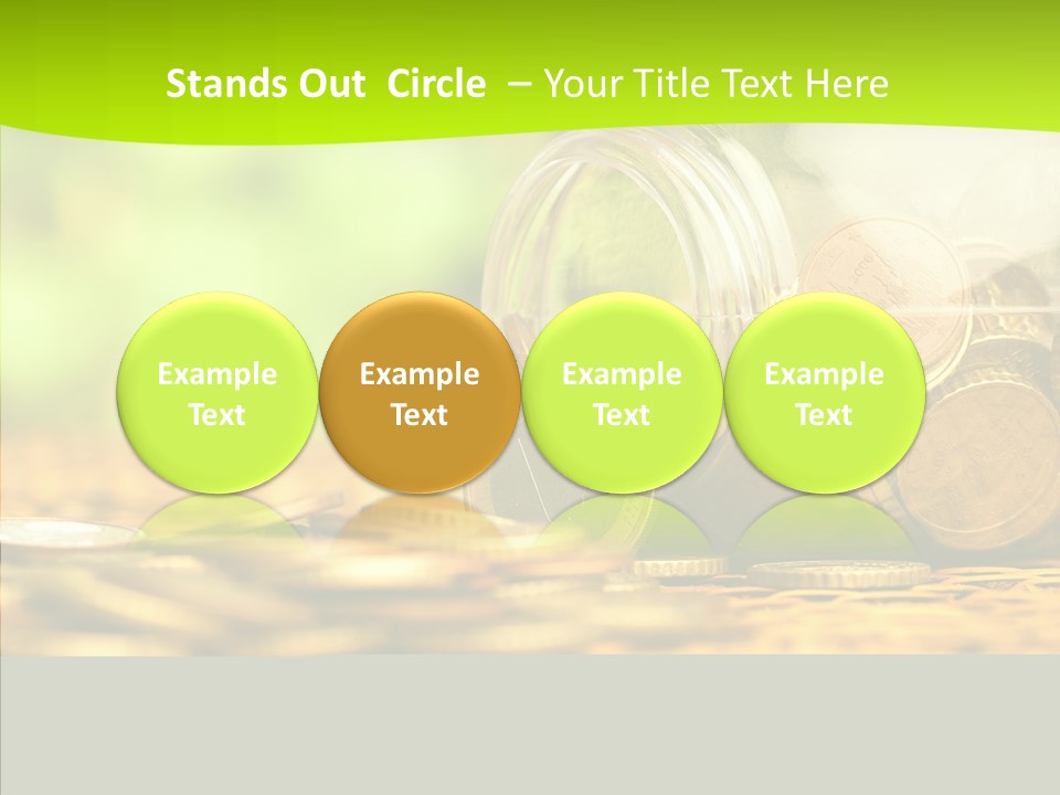 Grandmother Senior Close Up PowerPoint Template