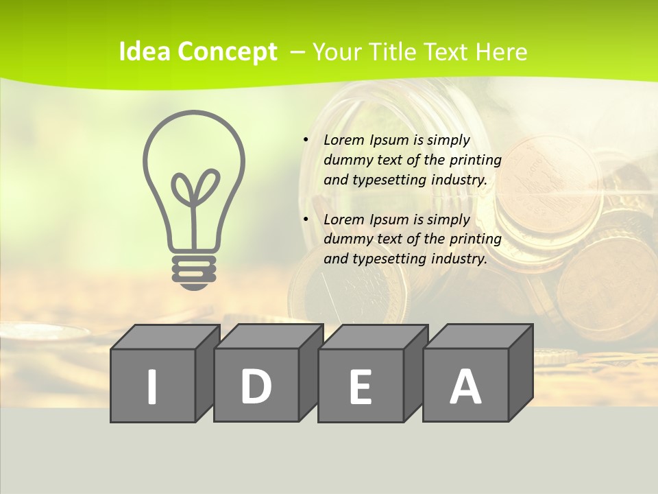 Grandmother Senior Close Up PowerPoint Template