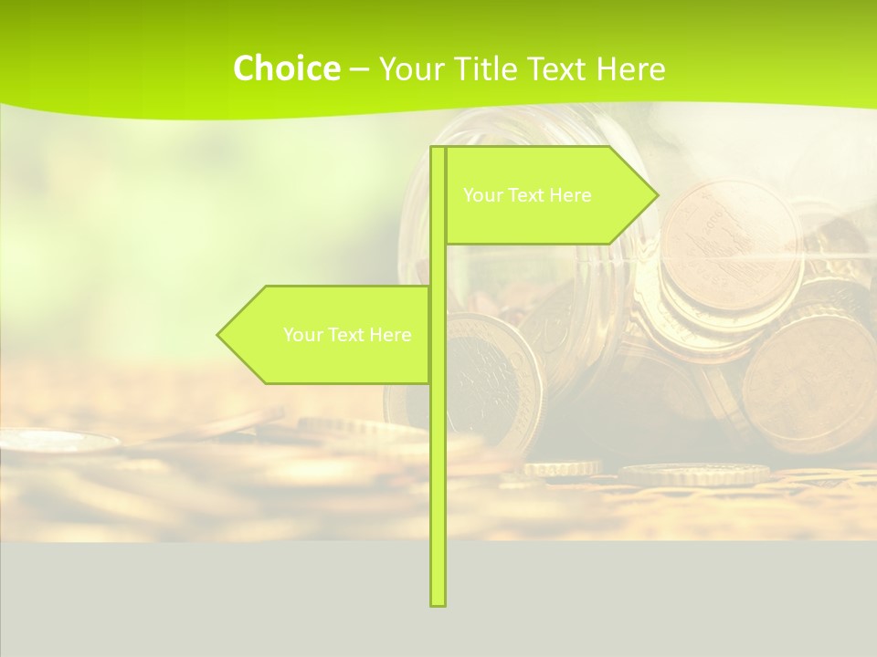 Grandmother Senior Close Up PowerPoint Template