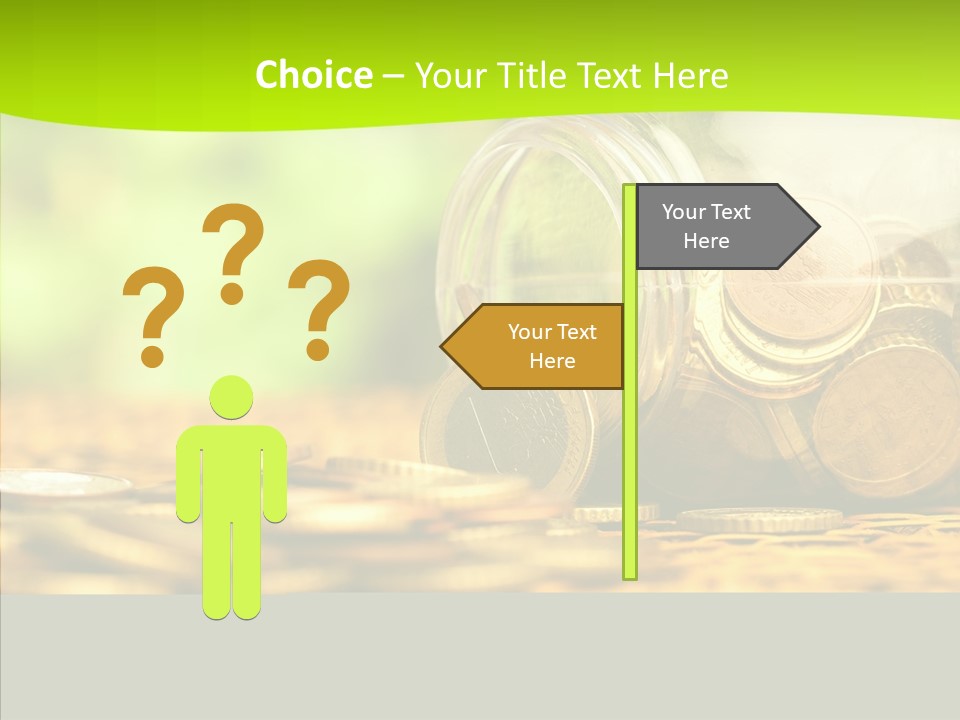 Grandmother Senior Close Up PowerPoint Template