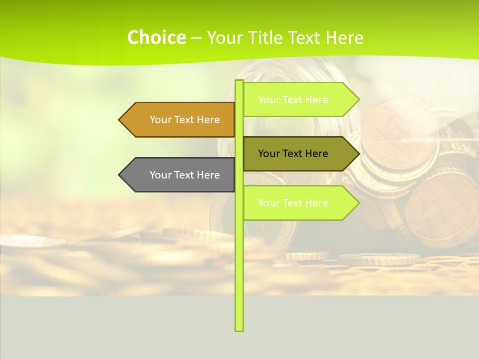 Grandmother Senior Close Up PowerPoint Template