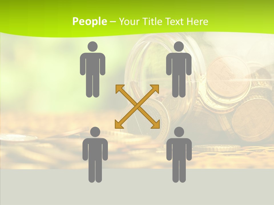 Grandmother Senior Close Up PowerPoint Template