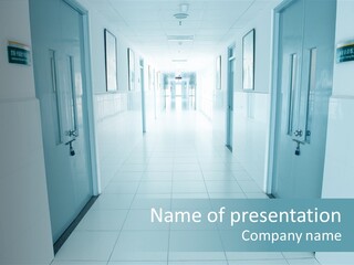 Elderly White Close Up PowerPoint Template