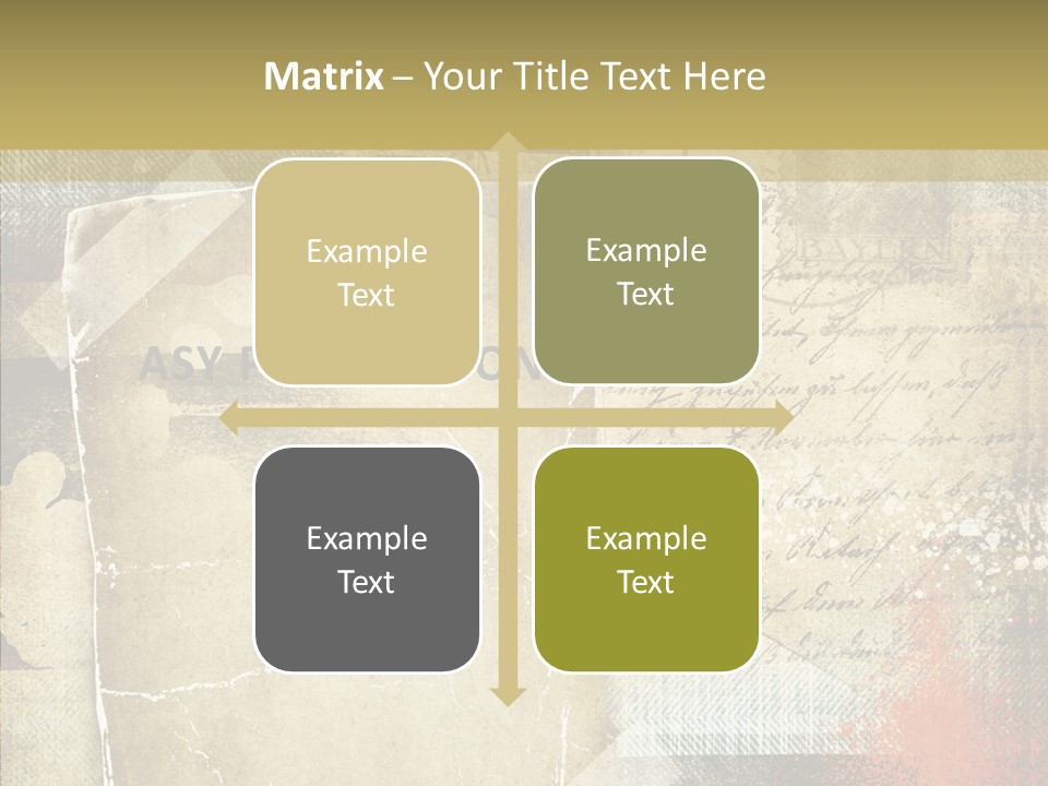 Old Women Sharing PowerPoint Template