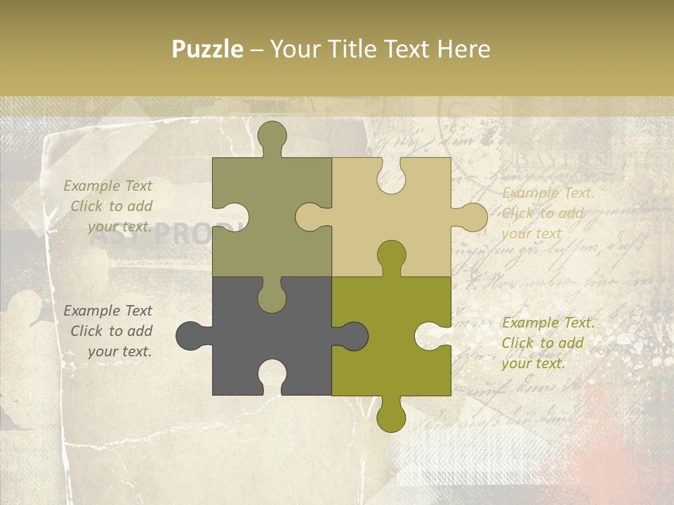 Old Women Sharing PowerPoint Template