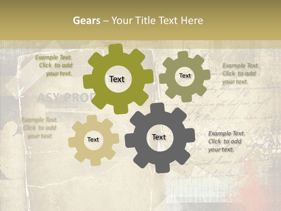 Old Women Sharing PowerPoint Template