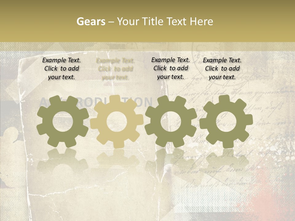 Old Women Sharing PowerPoint Template