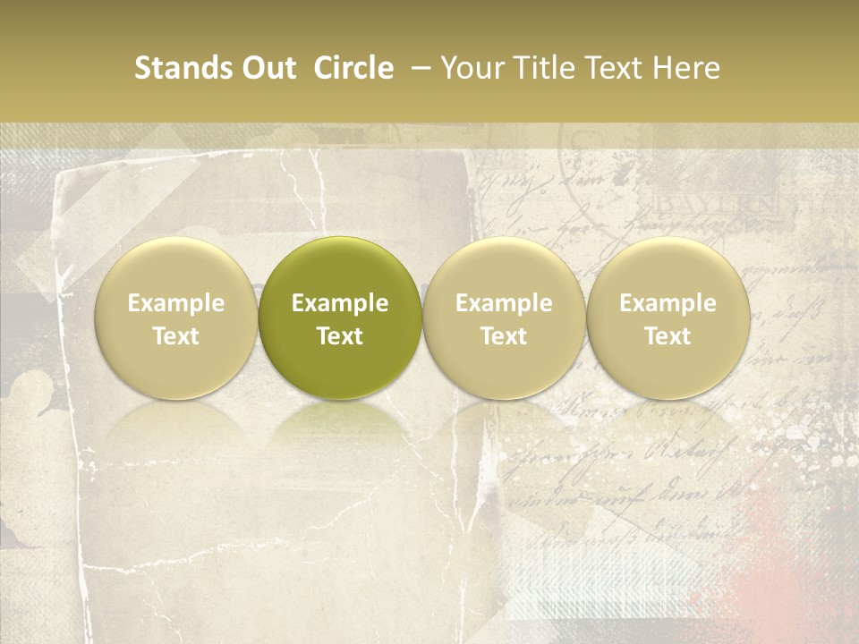 Old Women Sharing PowerPoint Template