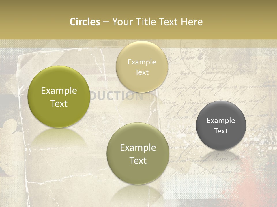 Old Women Sharing PowerPoint Template