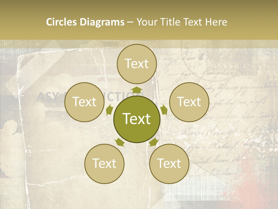 Old Women Sharing PowerPoint Template