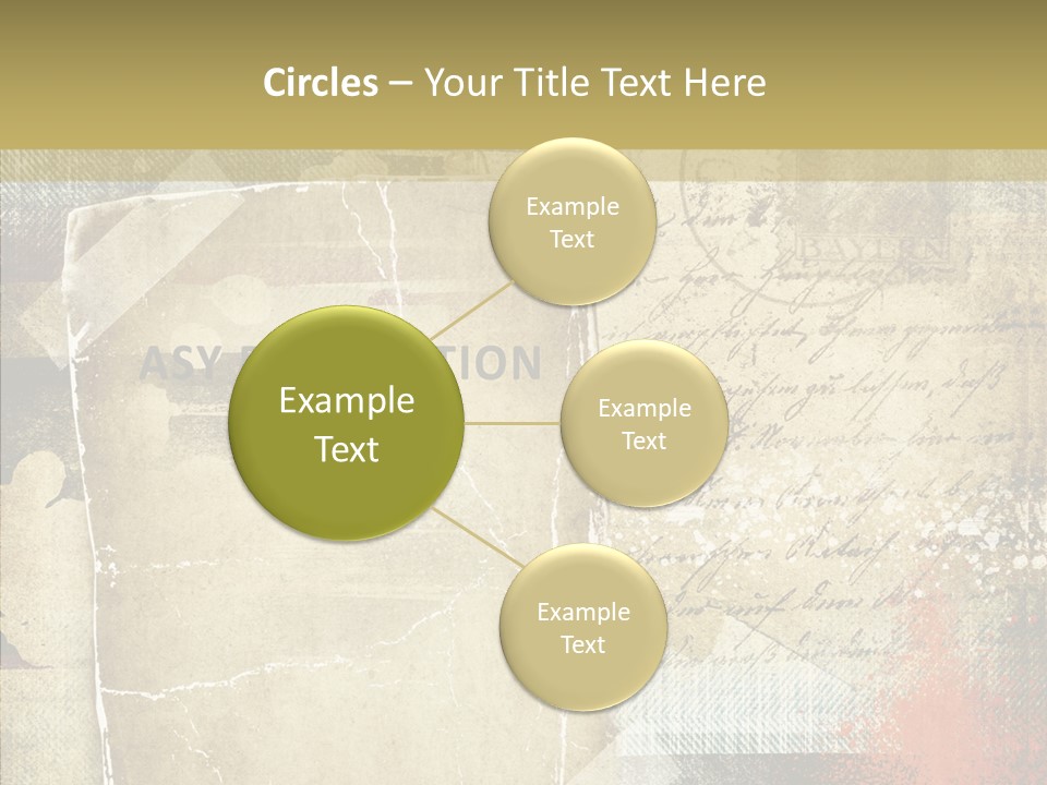 Old Women Sharing PowerPoint Template