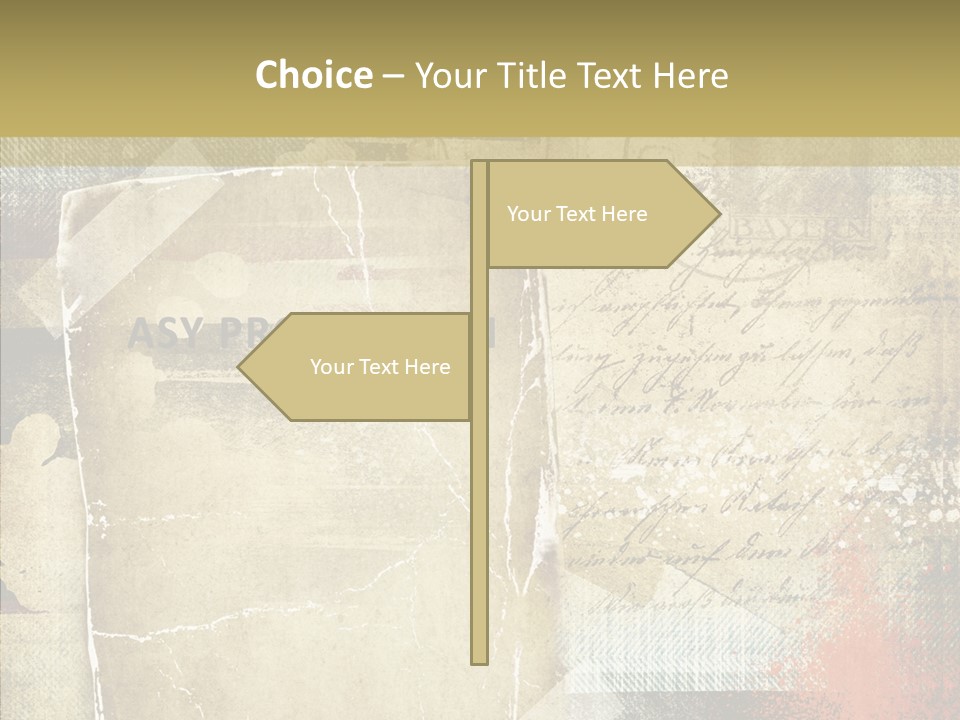 Old Women Sharing PowerPoint Template