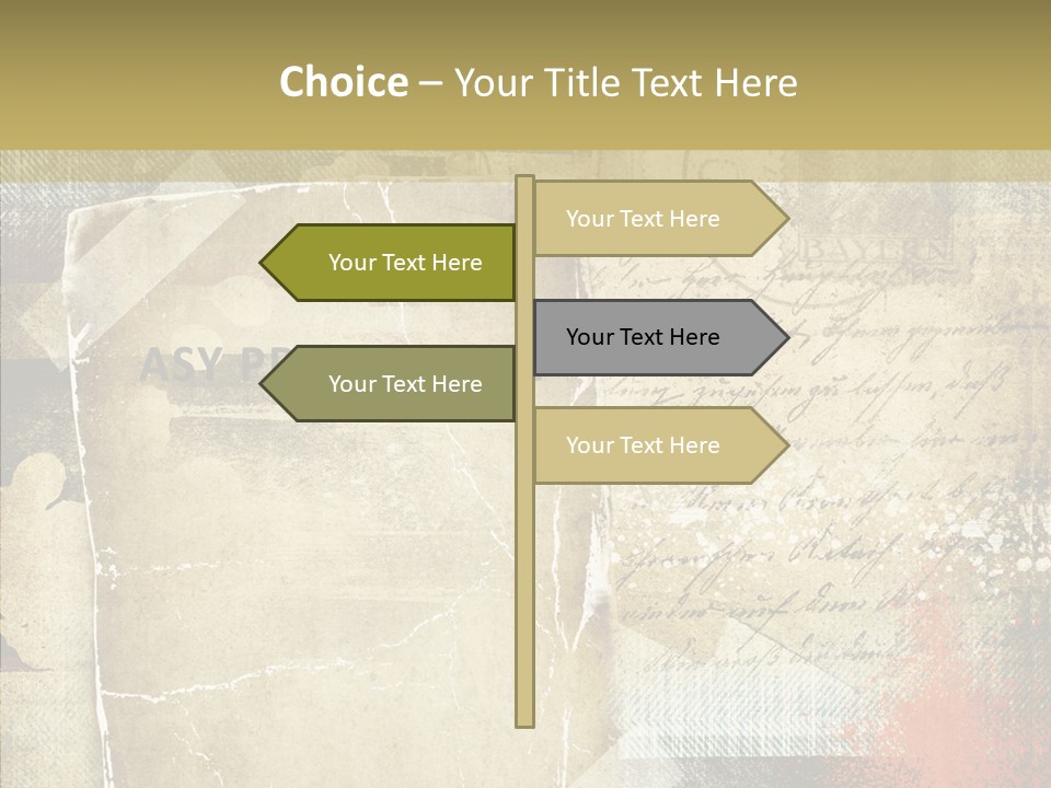 Old Women Sharing PowerPoint Template