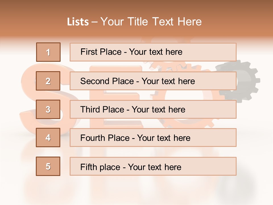 Senior  Female Assist PowerPoint Template