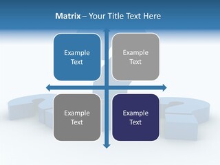 White Aging Women PowerPoint Template