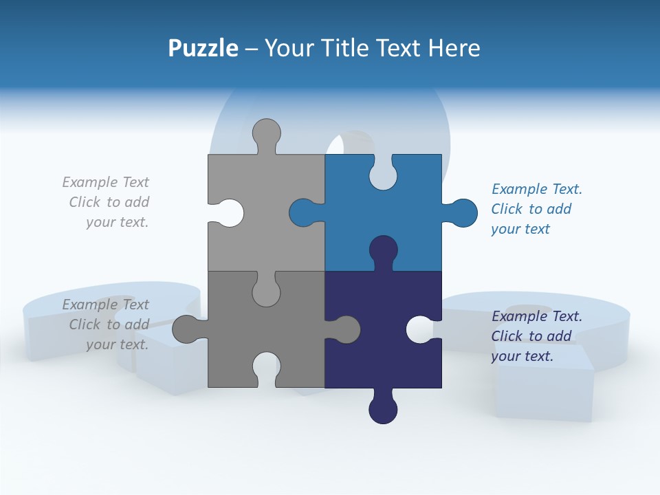 White Aging Women PowerPoint Template