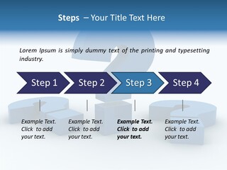 White Aging Women PowerPoint Template
