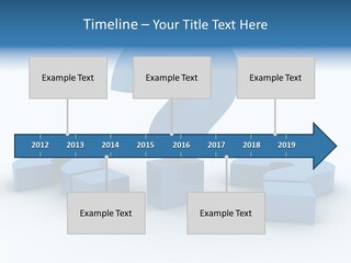 White Aging Women PowerPoint Template