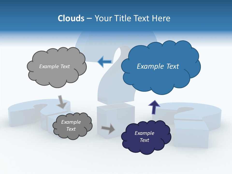 White Aging Women PowerPoint Template