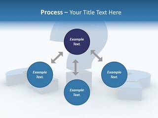 White Aging Women PowerPoint Template