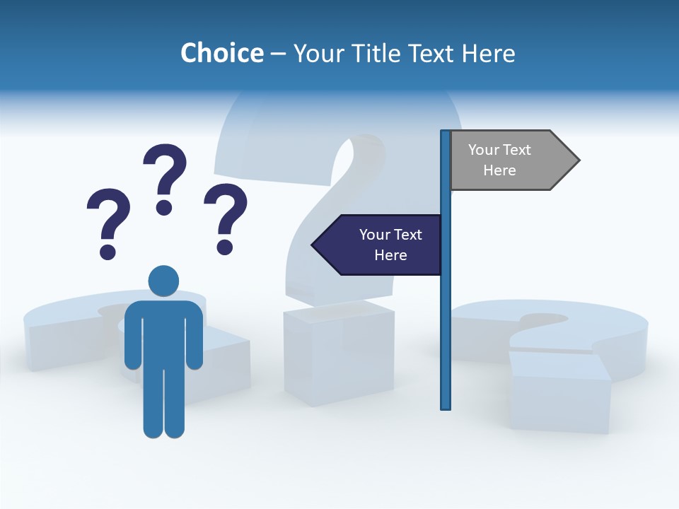 White Aging Women PowerPoint Template