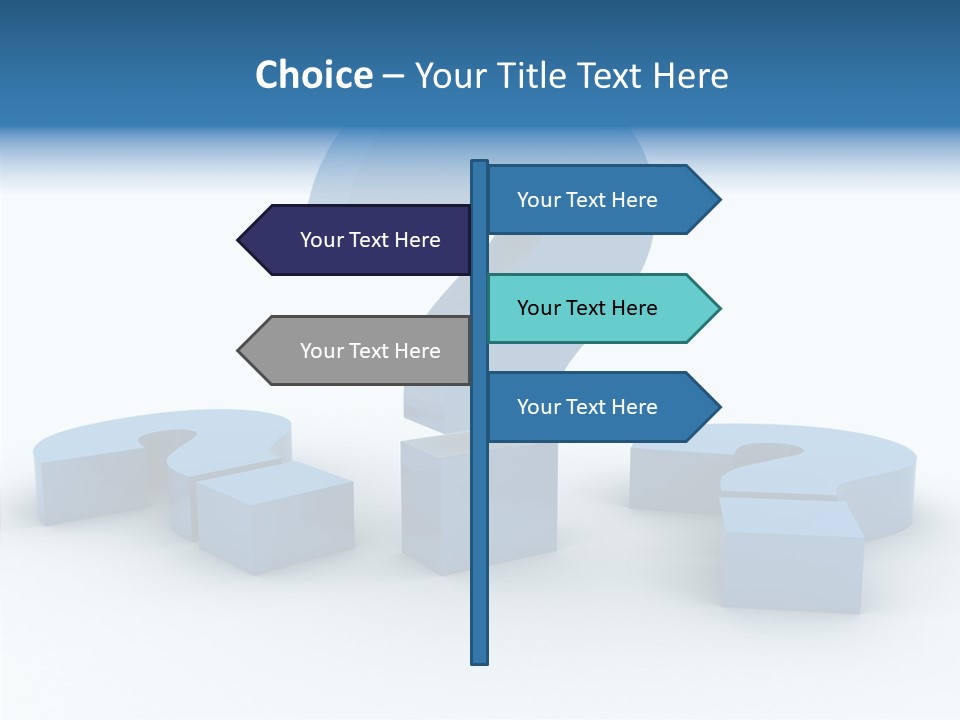 White Aging Women PowerPoint Template